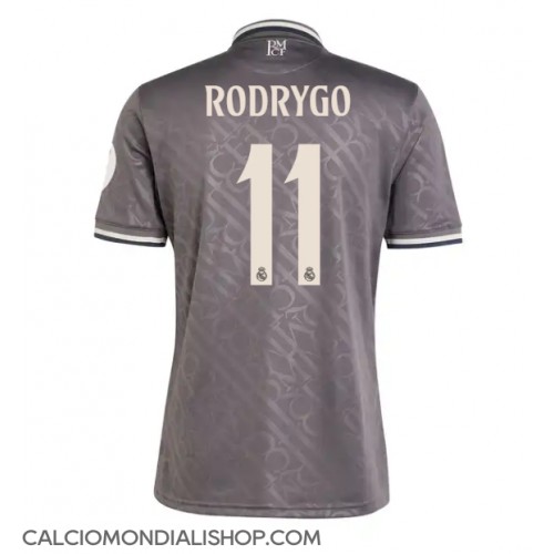 Maglie da calcio Real Madrid Rodrygo Goes #11 Terza Maglia 2024-25 Manica Corta